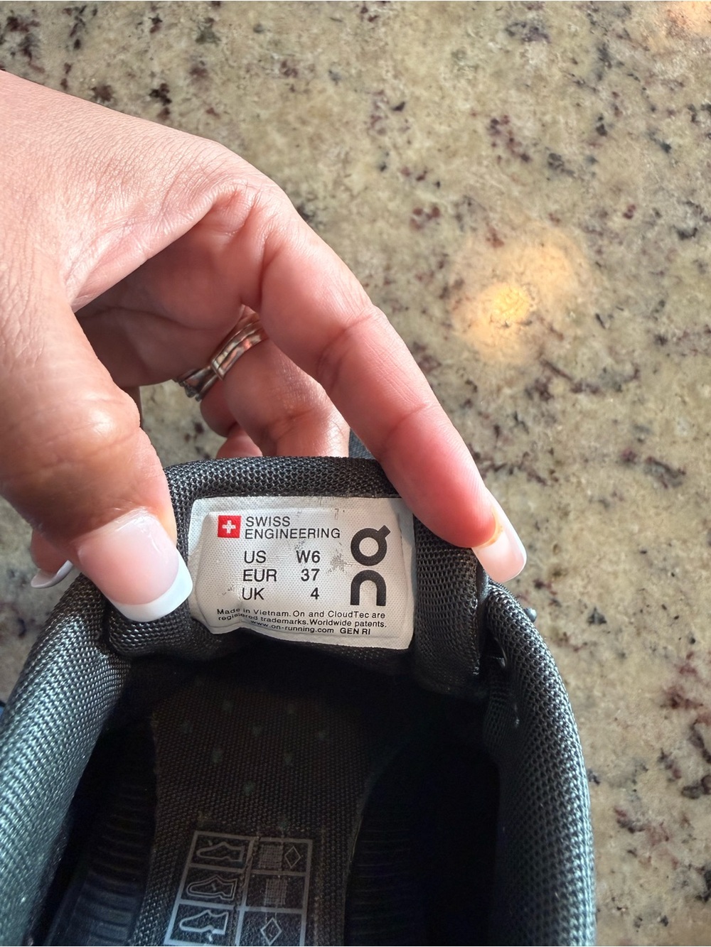 On Running Women’s Cloudtrail Sneakers - Black - Picture 4 of 4
